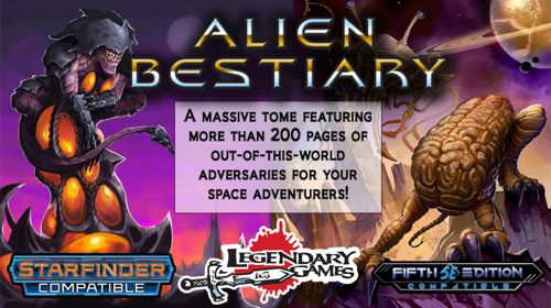 Legendary Games Starfinder Alien Bestiary Kickstarter