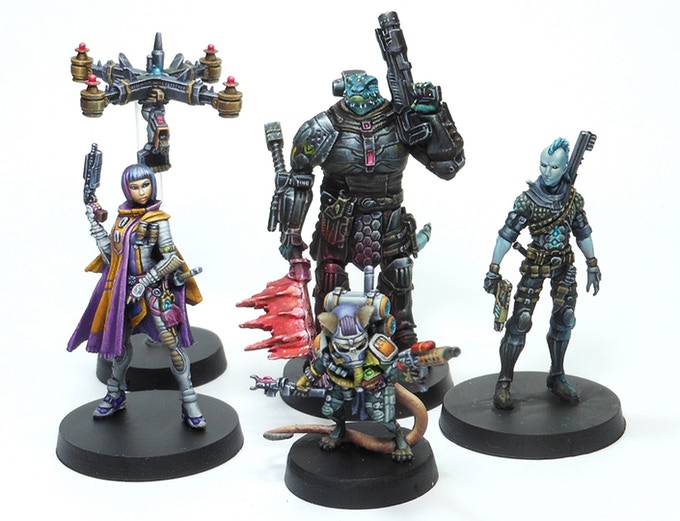 Starfinder Miniatures Kickstarter